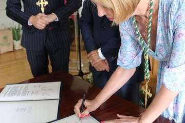 Telde, en el hermanamiento en Madeira de Gáldar con Machico/TA.